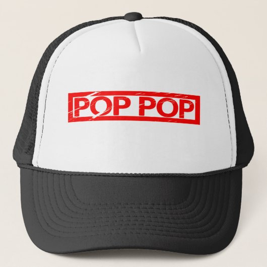 Pop pop Stempel Trucker Pet (Voorkant)