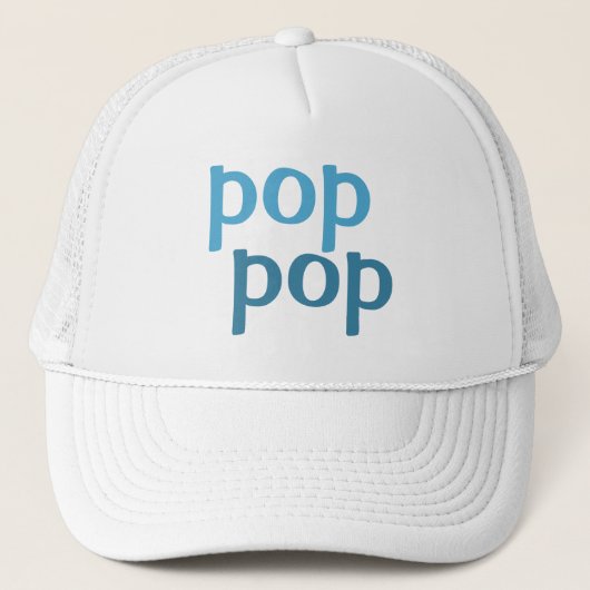 pop pop trucker pet (Voorkant)