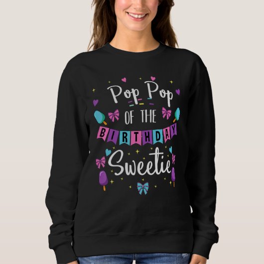 Pop Pop van de bruidsschat Ice cram bday par Trui (Voorkant)