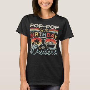 Pop-Pop van de Verjaardag Cruiser Vakantie Vrouwen T-shirt