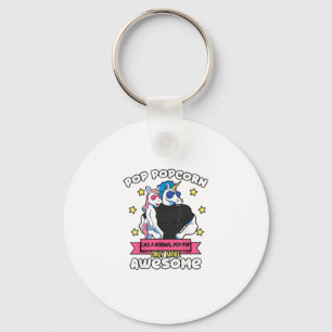 Pop Popcorn 1 Kid Vaderdag Pop Pop Eenhoorn Gra Sleutelhanger
