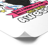Pop Popcorn 1 Kind Vaderdag Pop Pop Eenhoorn Gra Poster (Hoek)