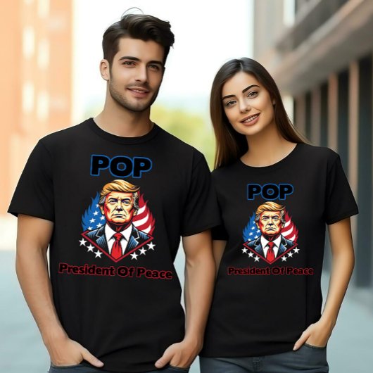POP - President van de Vrede Trump T-shirt