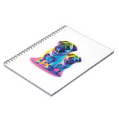 Pop Pugs in Roze Notitieboek (Linkerzijde)