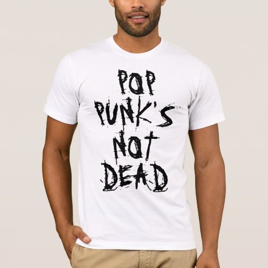 Pop Punk is niet dood T-shirt (Voorkant)