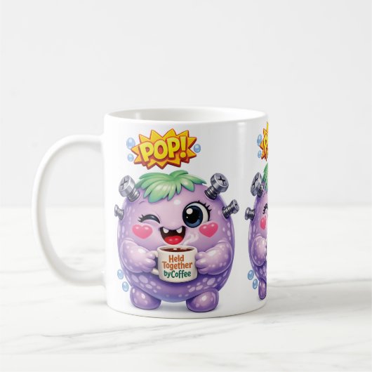 Pop Purple Koffiemok (Links)
