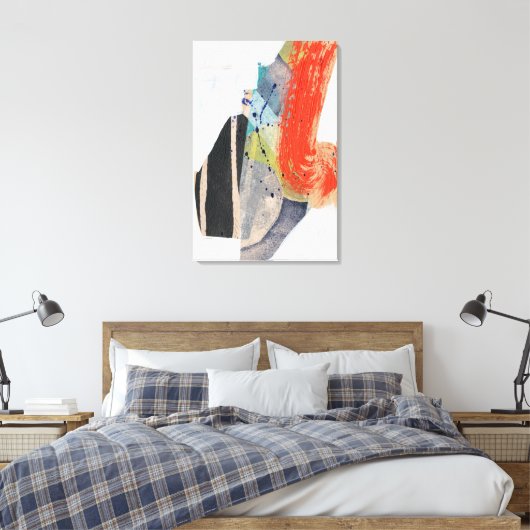 Pop Quirk I Canvas Afdruk (Insitu (Slaapkamer))