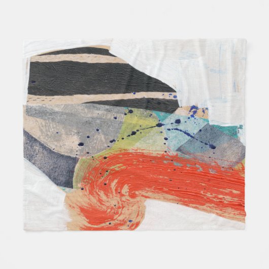 Pop Quirk I Fleece Deken (Voorkant (Horizontaal))