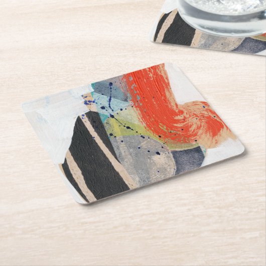 Pop Quirk I Kartonnen Onderzetters (Schuin)