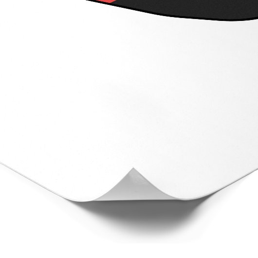 Pop Quiz Funny Soda Pop Pun Poster (Hoek)