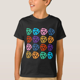 pop recordadapter van 45 rpm t-shirt