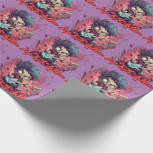 Pop Rock Anthem Cadeaupapier (Hoek)