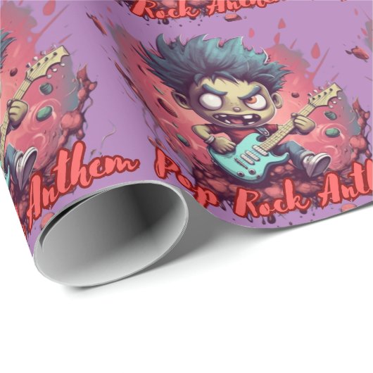Pop Rock Anthem Cadeaupapier (Rol Hoek)