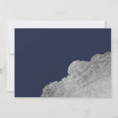 Pop rokt fizz script blue, New Years Eve Kaart (Achterkant)