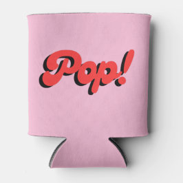 Pop! Rood en Roze Koozie Blikje Koeler