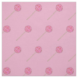 Pop roze hartsprins Valentijnse koekjes Stof