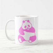 Pop Roze Panda Mok (Links)