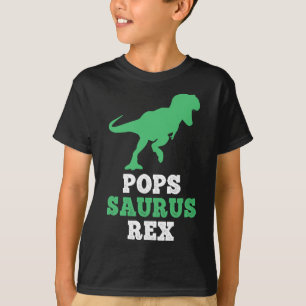 Pop-saurus Rex Dino Dinosaur Popssaurus Funny T-shirt