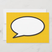 POP Save the Date Leuk Retro Strip Pop Art (Achterkant)