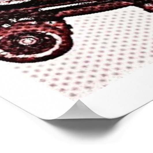 Pop Schaatsen veranderen Art Dubbed Canvas Poster (Hoek)