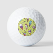Pop Schattige Ice Cream: Dierenmotief Golfballen (Voorkant)