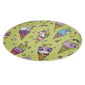 Pop Schattige Ice Cream: Dierenmotief Snijplank (Hoek)