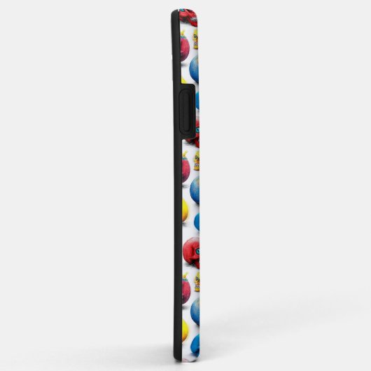 Pop Schedels Roze Rood Blauw Geel Case-Mate iPhone Case (Achterkant/rechts)