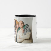 Pop Script Heart Grateful for Every Moment Photo Mok (Midden)