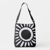 Pop serie in wit crossbody tas (Achterkant)