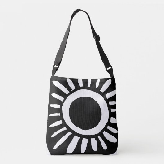 Pop serie in wit crossbody tas (Achterkant)