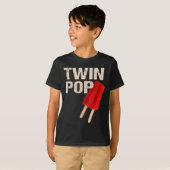 Pop Shirt cadeau voor opa tweeling vader vaders da (Voorkant volledig)