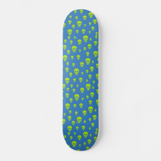 Pop Skulls Persoonlijk Skateboard (Voorkant)