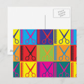 Pop snijden briefkaart (Voorkant / Achterkant)