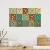 Pop snijden poster (Keuken)