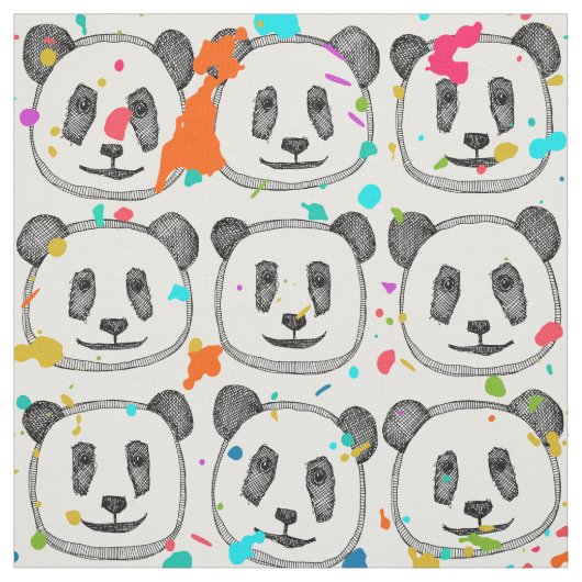 pop spies panda koekjes stof (Swatch)