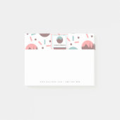 Pop Sprinkles Bakery Cake Business Logo Post-it® Notes (Voorkant)