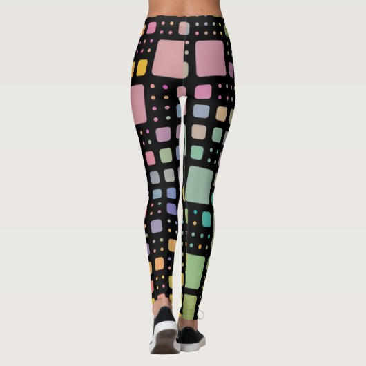 Pop Squares Leggings (Achterkant)