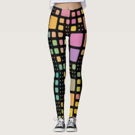 Pop Squares Leggings