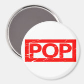 Pop Stamp Magneet (Voorkant / Achterkant)