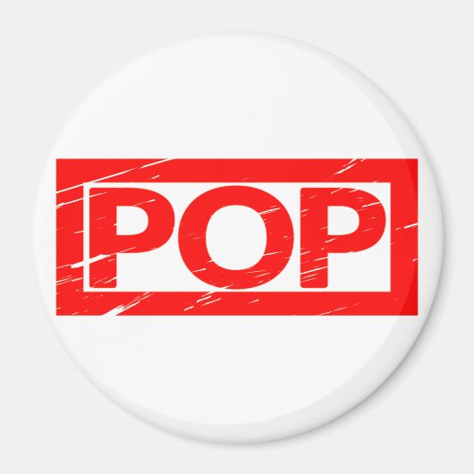 Pop Stamp Magneet (Voorkant)