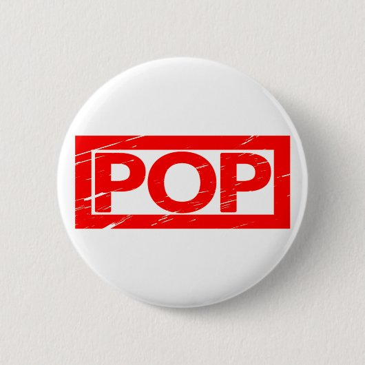 Pop Stamp Ronde Button 5,7 Cm (Voorkant)