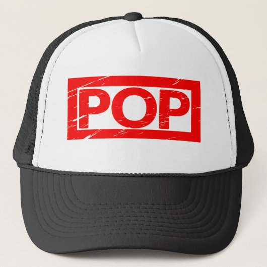 Pop Stamp Trucker Pet (Voorkant)