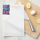 Pop Star T-shirt Theedoek (Quarter Fold)