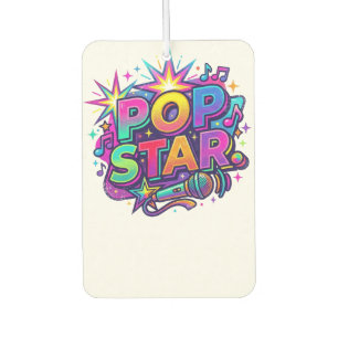 Pop Ster Grappige Popcorn Grappige Grafic T-Shirt Luchtverfrisser