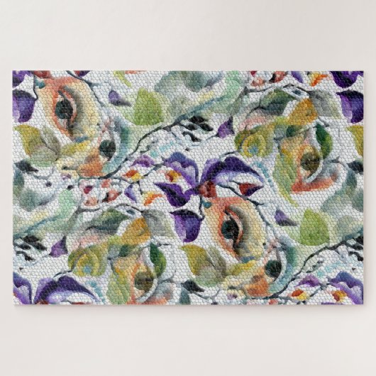 Pop Surealism Mosaic Pattern Abstract hedendaags Legpuzzel (Horizontaal)