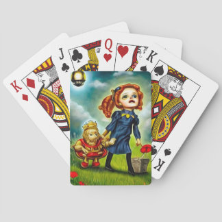 Pop Surrealisme Little Dorothy Pokerkaarten