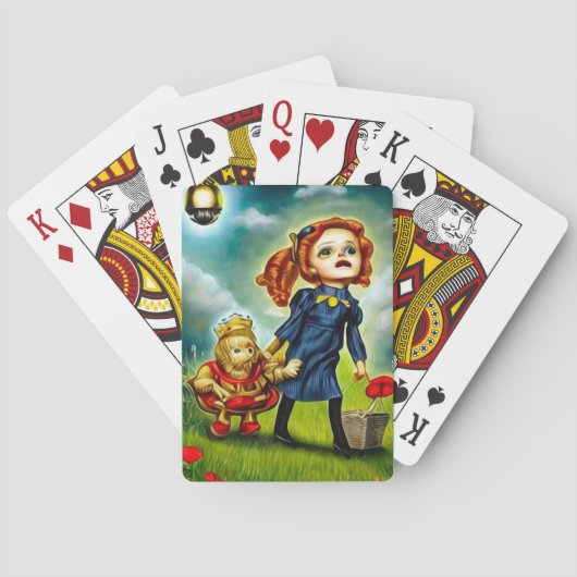 Pop Surrealisme Little Dorothy Pokerkaarten (Achterkant)