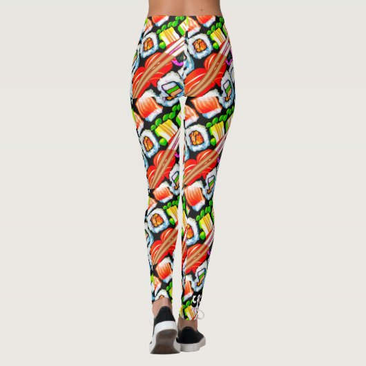 Pop Sushi Leggings (Achterkant)