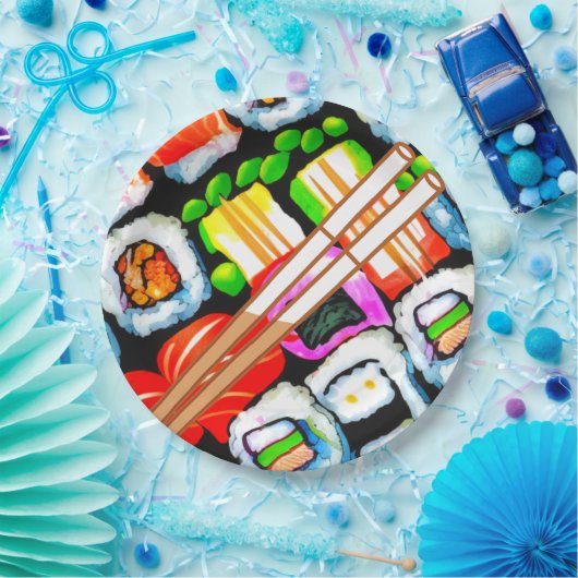 Pop Sushi Papieren Bordje (Feest)