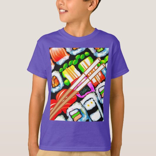 Pop Sushi T-shirt (Voorkant)